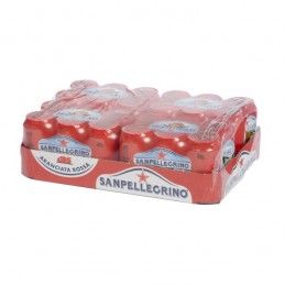 San Pellegrino Aranciata Rossa en canettes (24 x 33cl)
