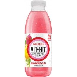 VitHit Immunitea Dragonfruit (12 x 50cl PET)